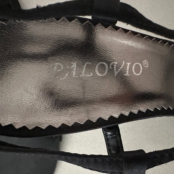 PALOVIO Dressy Stiletto Heels with Rhinestones - 7 - Picture 7 of 8